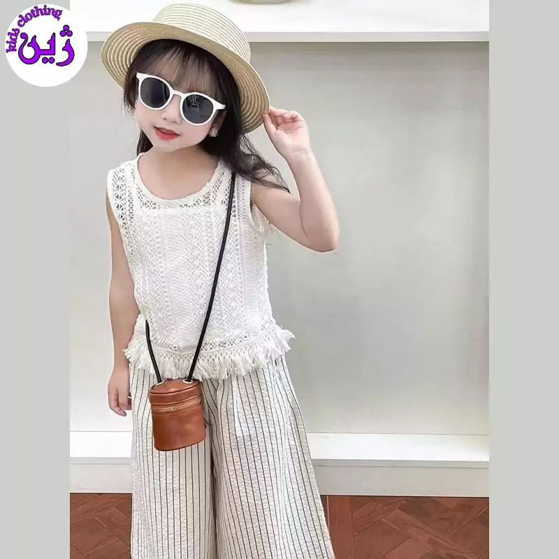 ست سه تیکه مکرومه برای 3تا7سال