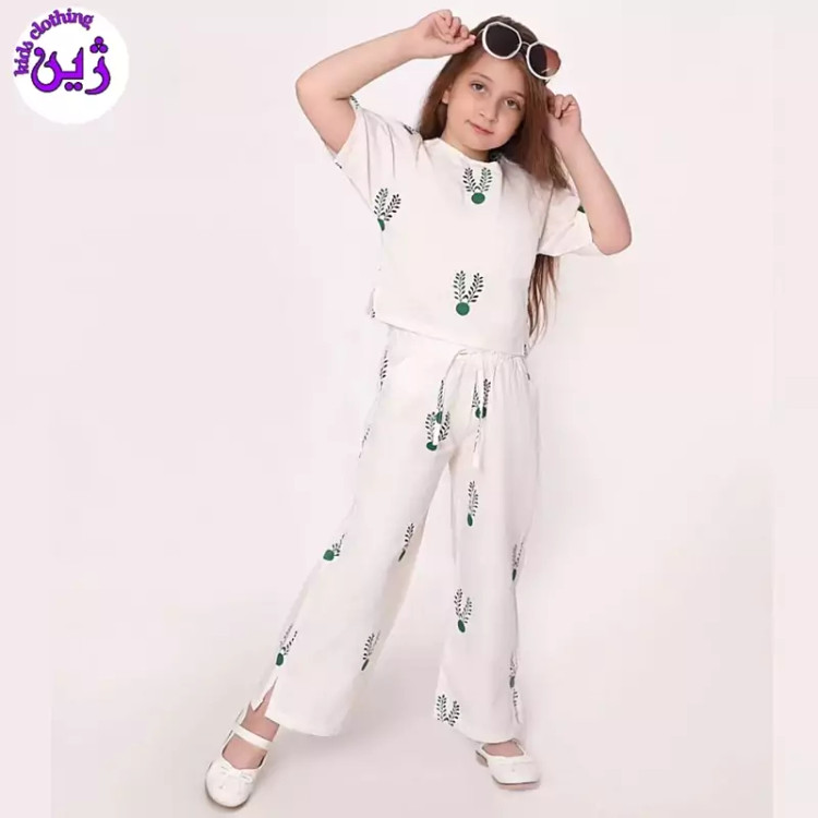 ست کراپ شلوار