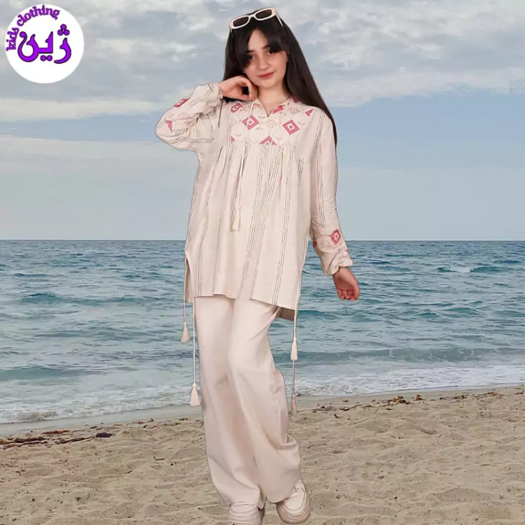 ست شومیز شلوار ماهک برای 10 سال به بالا