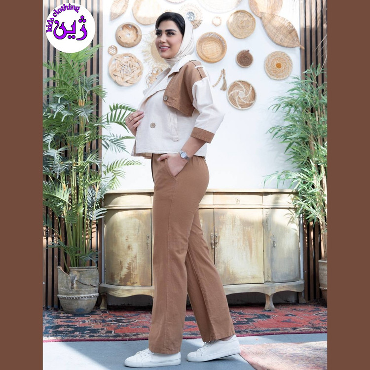 ست کراپ شلوار