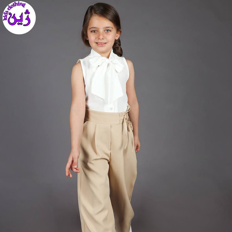 تاپ دخترانه سفید