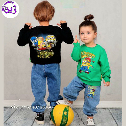 بلوز شلوار مینیون
