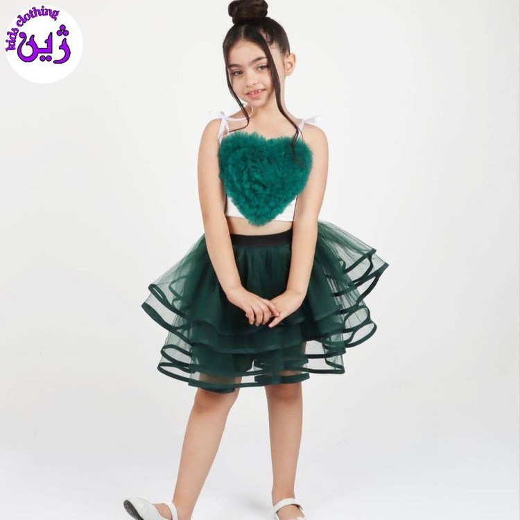 دامن توری دخترانه