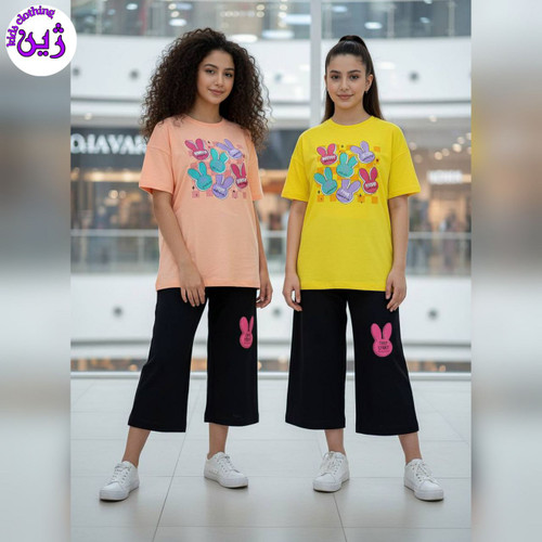 تیشرت شلوارک دخترانه