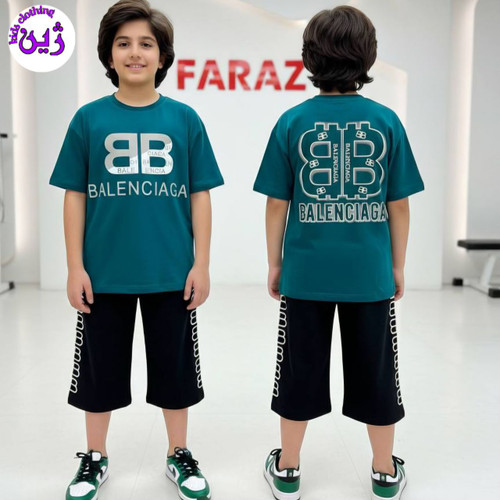 تیشرت شلوارک پسرانه