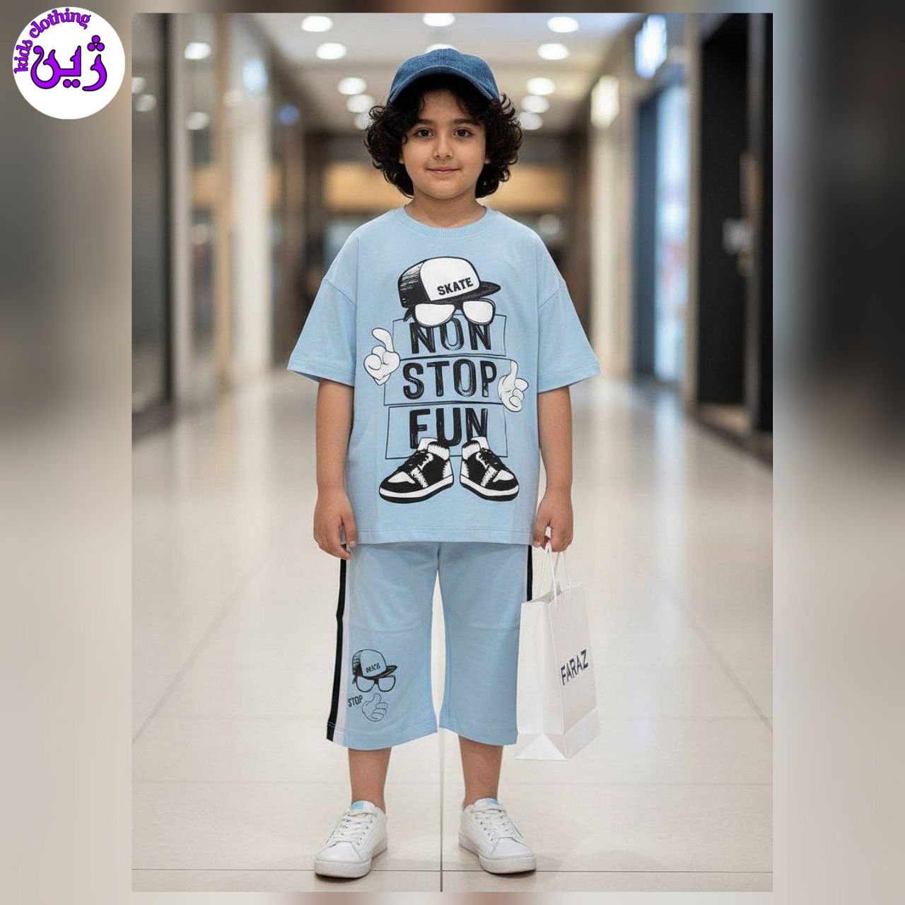 تیشرت شلوارک پسرانه