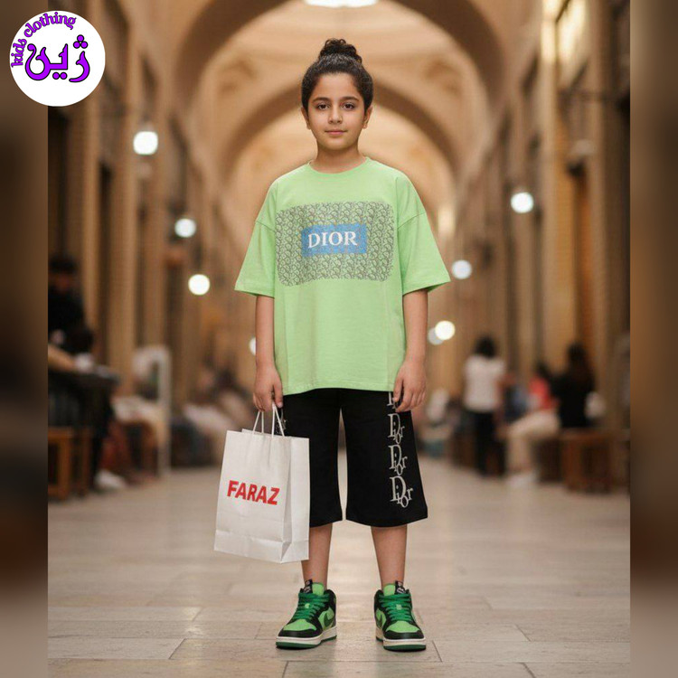 تیشرت شلوارک دخترانه