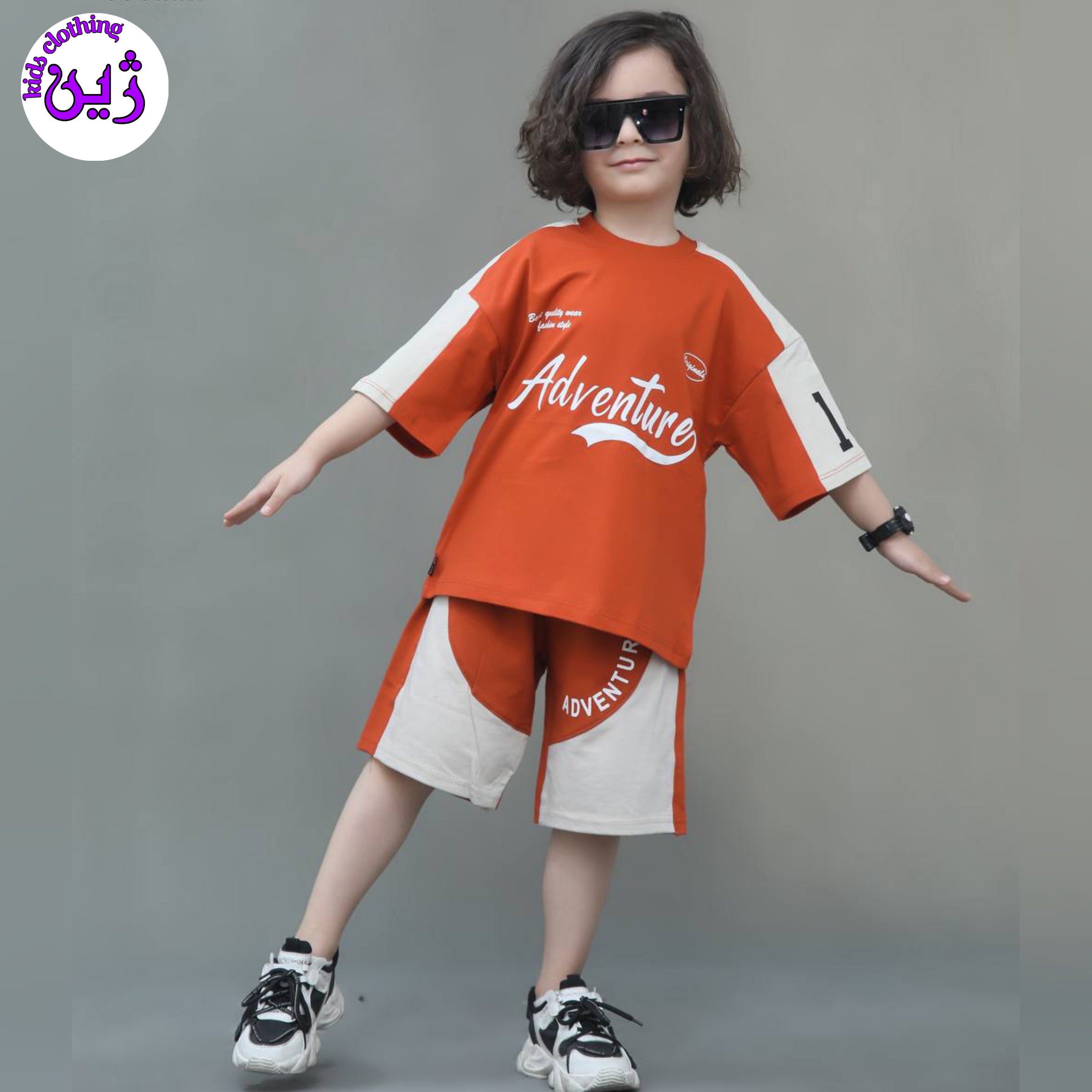 ست تیشرت شلوارک ادونچر سایز۴۵تا۶۵