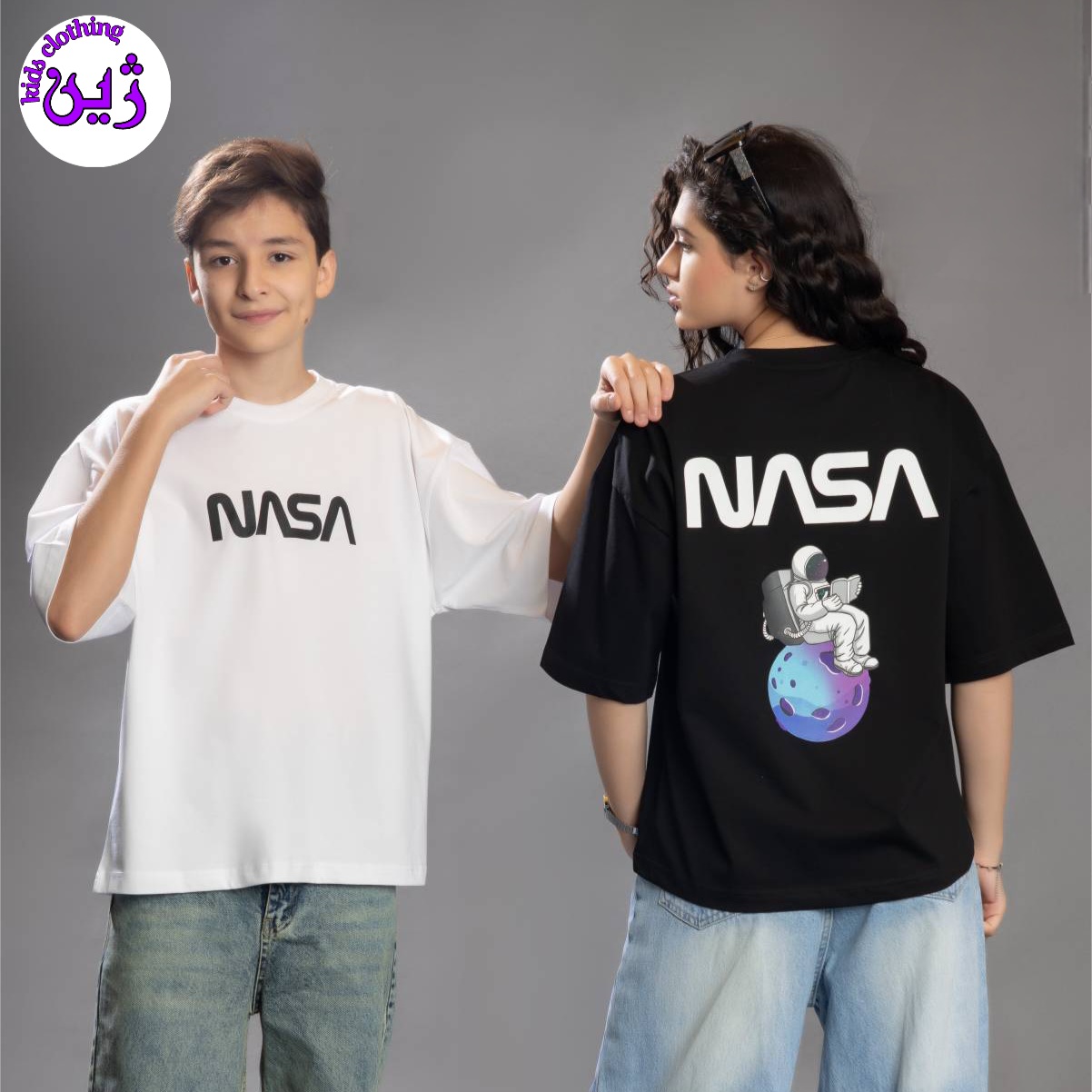 تیشرت لش ناسا سایز۶۰تا۷۵