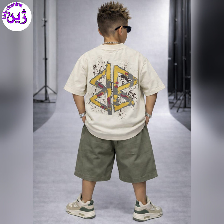 ست تیشرت شلوارک بیوبی سایز۴۵تا۶۰