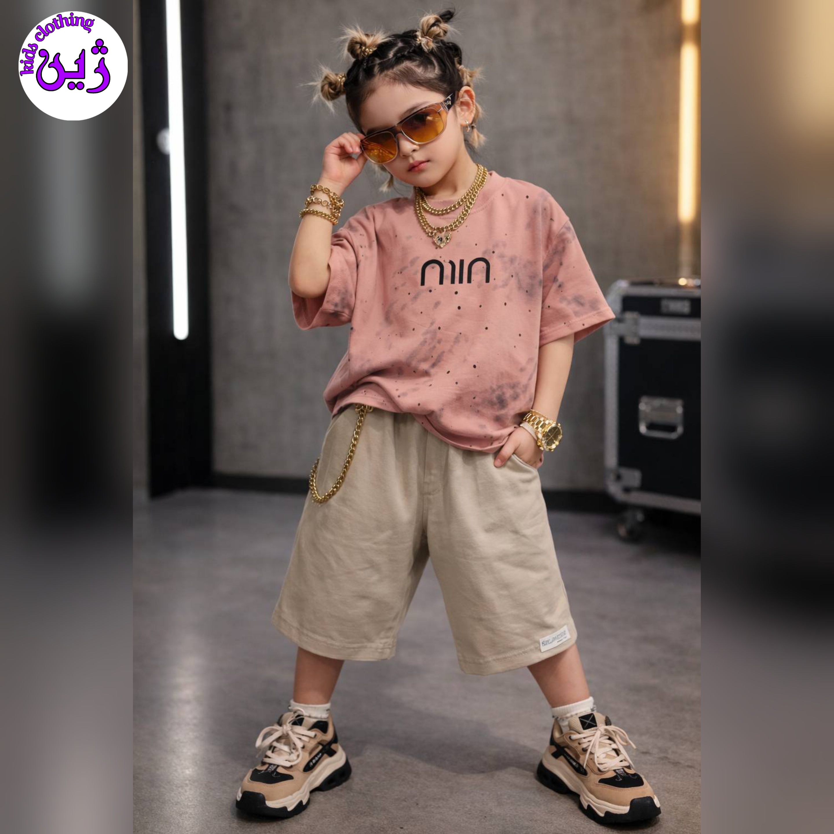 ست تیشرت شلوارک مینو سایز ۴۵تا۶۰